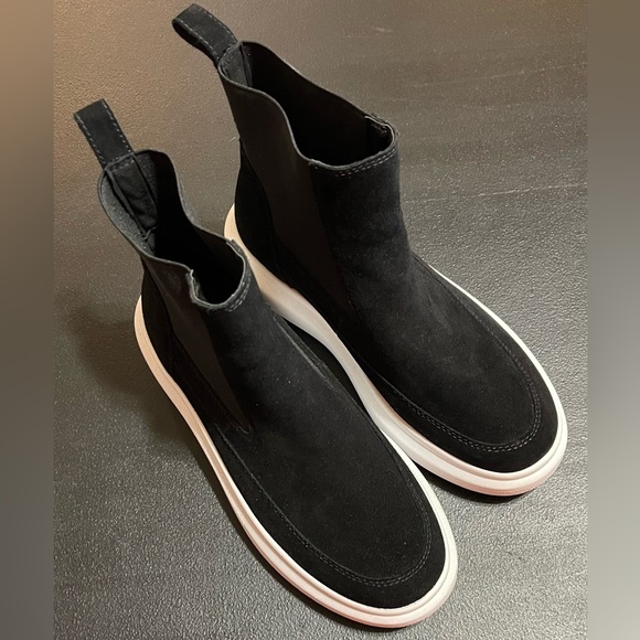 Nurture Athletic Suede Bootie - Picture 1 of 5